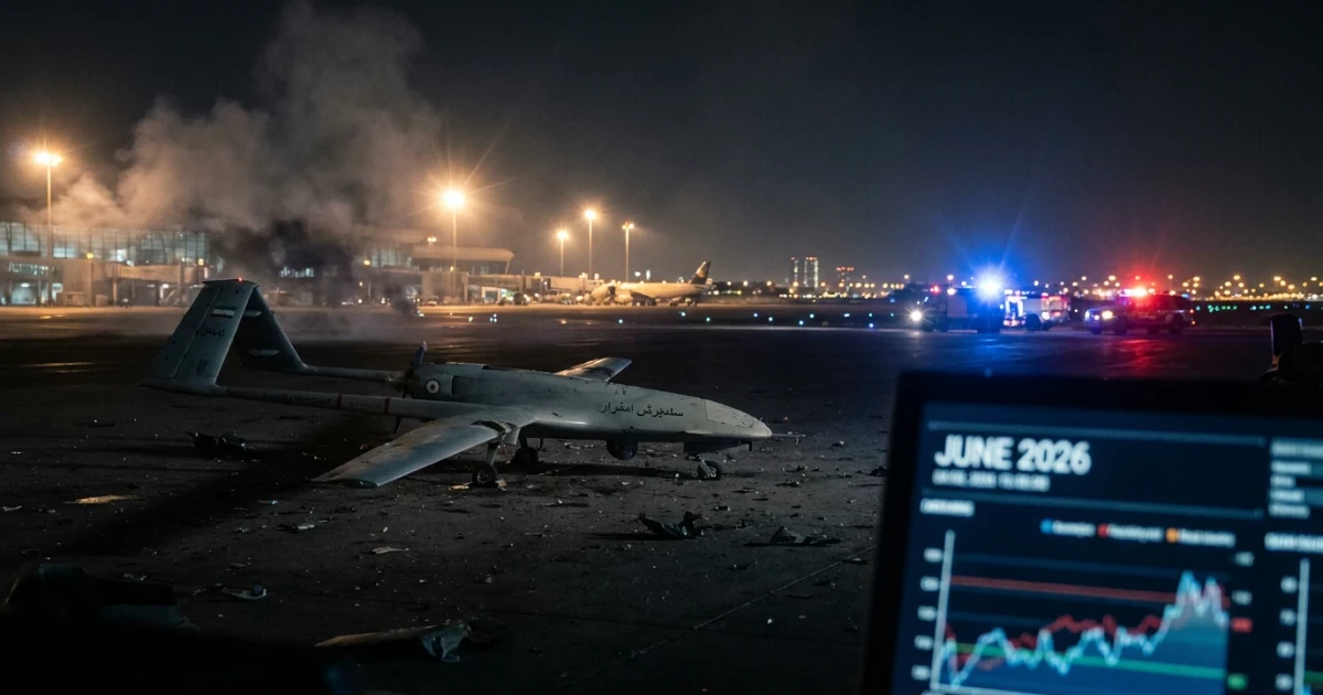 Iran Drone Strike on Kuwait Airport Raises Regional Tensions
