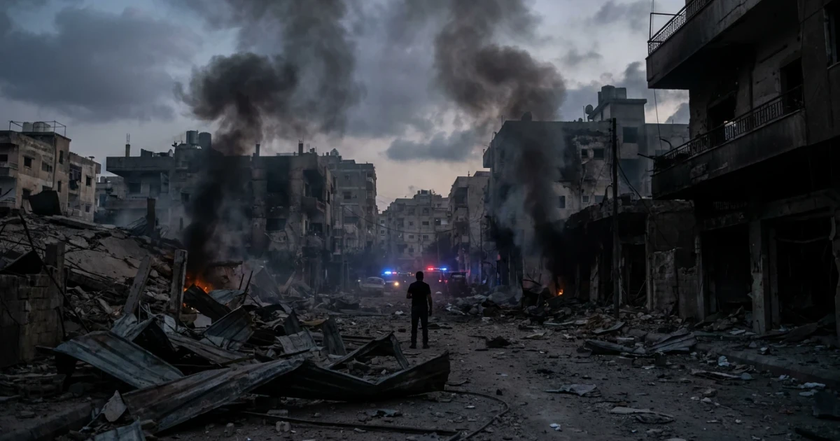 Israeli Airstrikes Hit Beirut Suburbs Amid Ceasefire Tensions