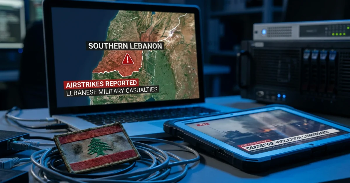 Israeli Airstrikes Kill Lebanese Soldiers After Ceasefire Deal