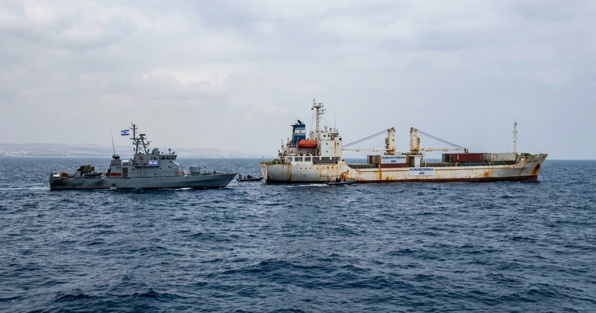 Israeli Forces Board Gaza Aid Flotilla in International Waters