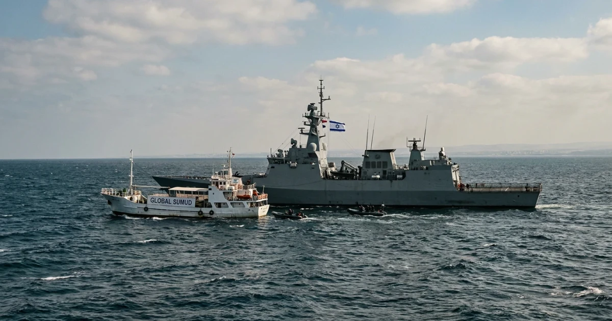 Israeli Navy Intercepts Gaza-Bound Global Sumud Flotilla