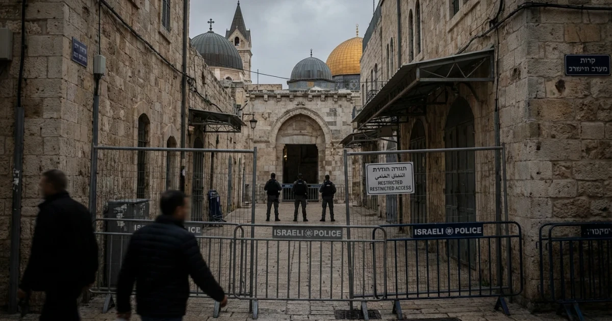 Israeli Restrictions on Jerusalem Holy Sites Draw Criticism