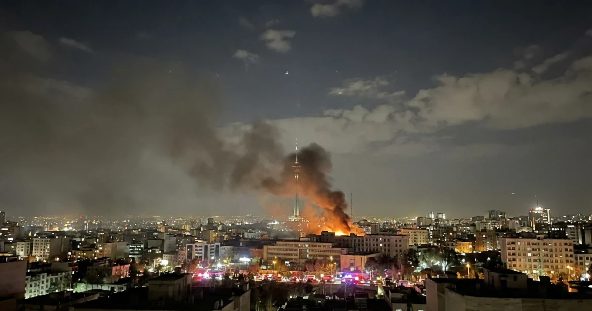 Israeli Strikes Hit Tehran as Hormuz Deadline Delayed