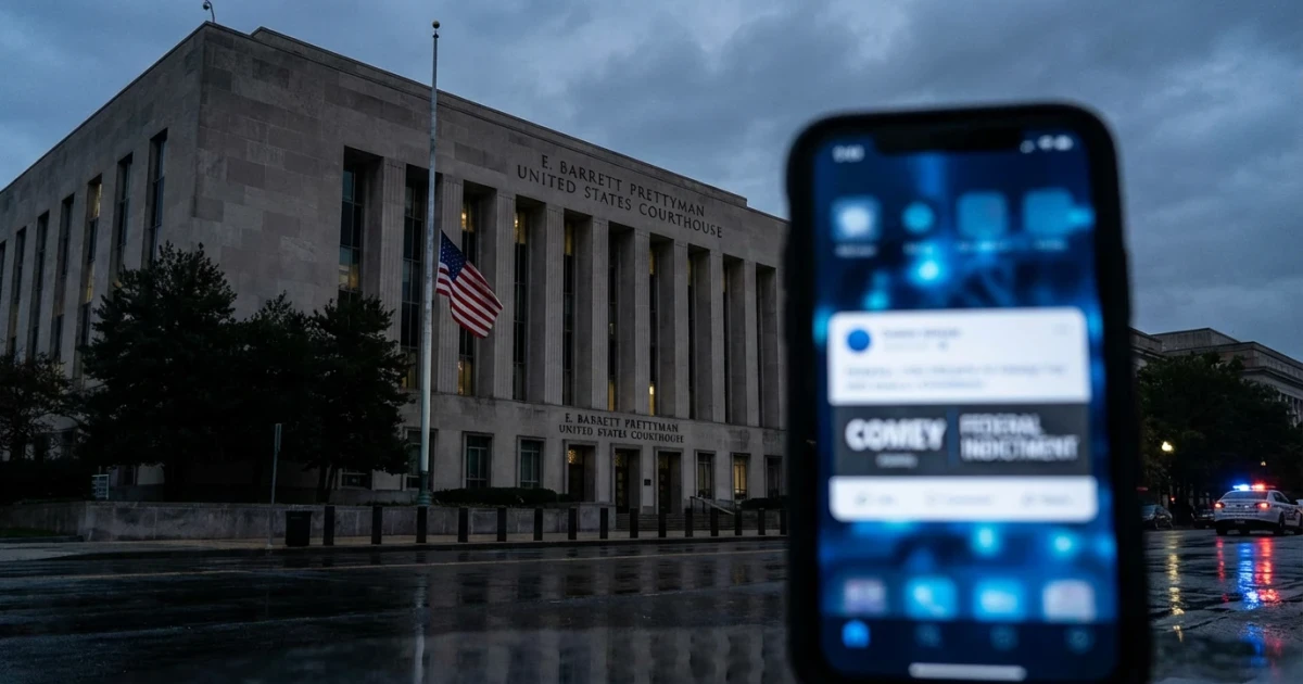 James Comey Indicted Again Over Social Media Threat Case