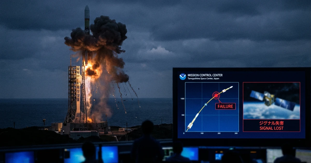 Japan Loses 5-Ton Navigation Satellite in H3 Rocket Failure