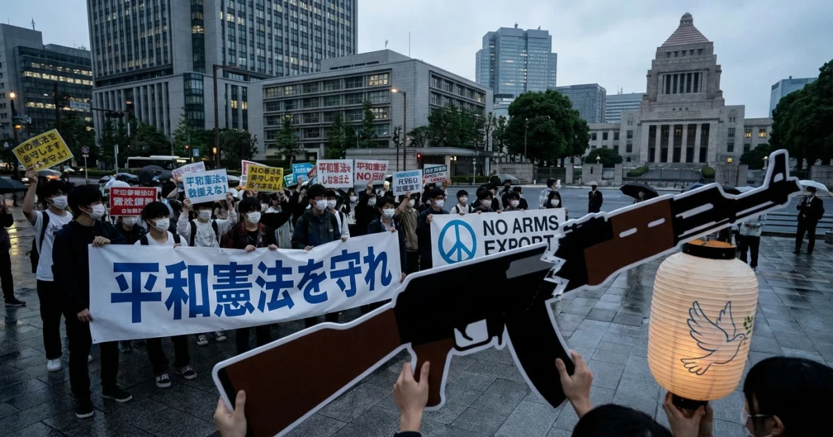 Japan’s Youth Mobilizes Against Eased Arms Export Policy