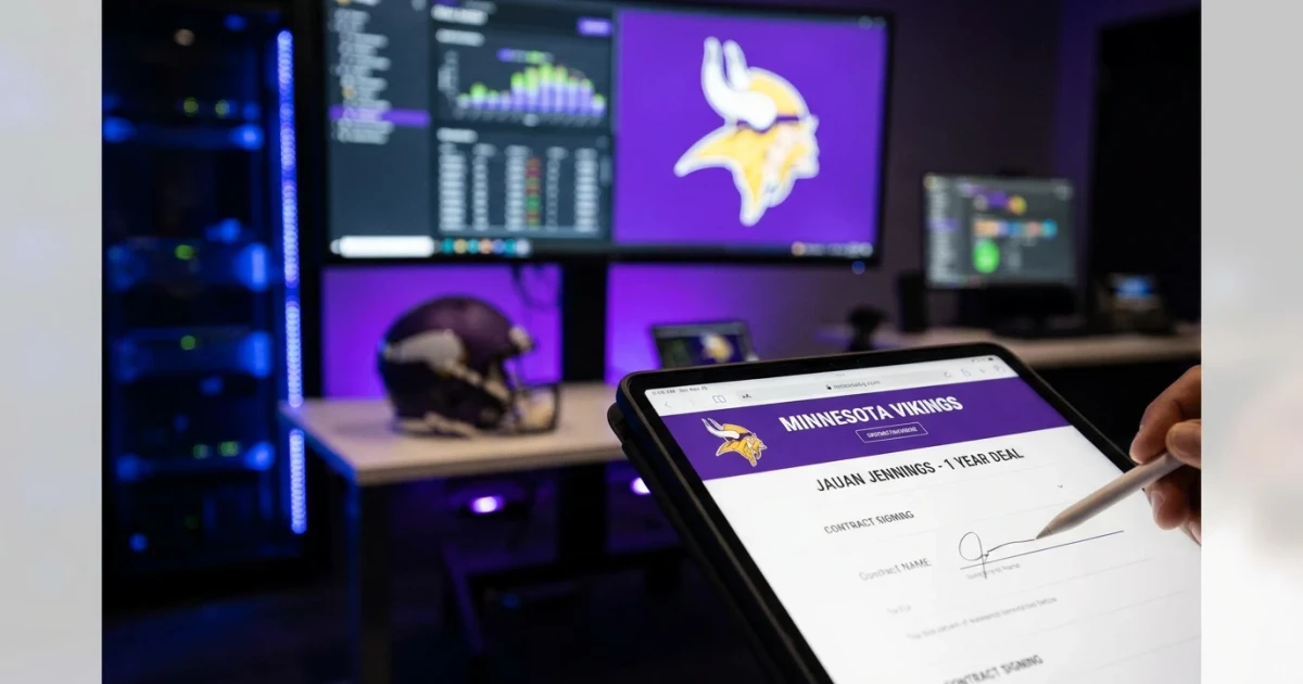 Jauan Jennings Signs One-Year Deal with Vikings