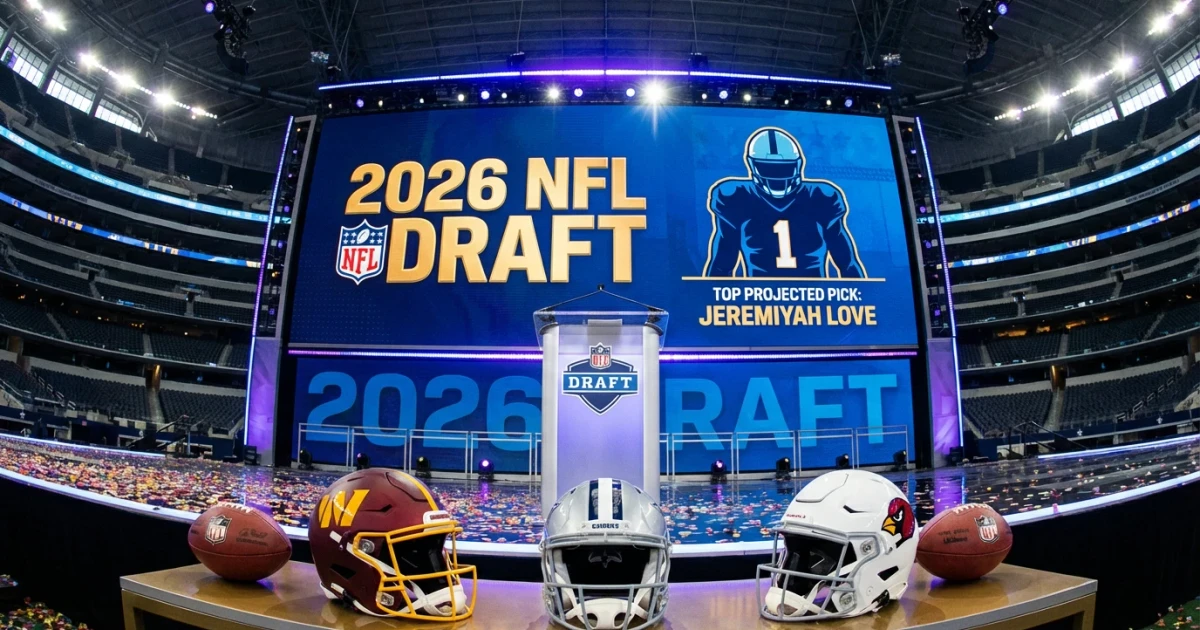 Jeremiyah Love Headlines 2026 NFL Mock Drafts