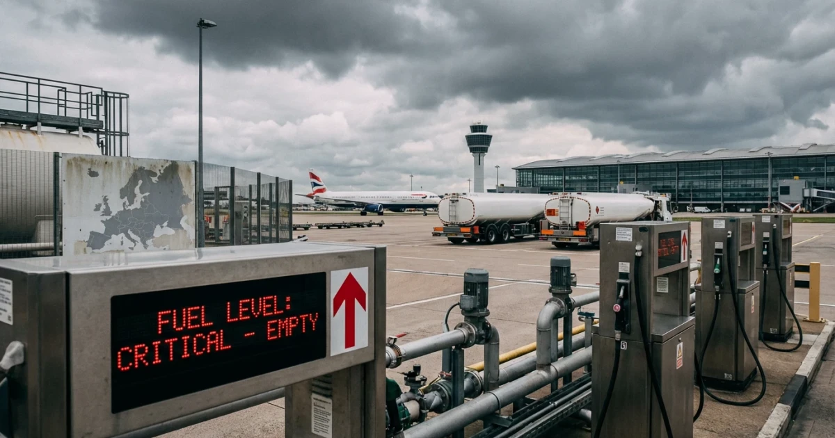 Europe Faces Jet Fuel Shortage as Prices Spike