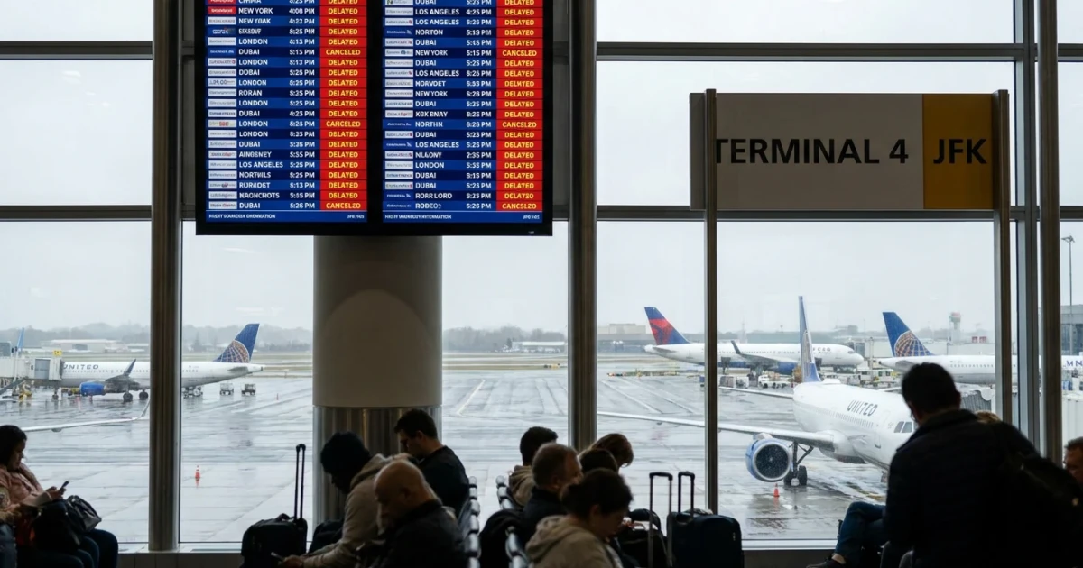 JFK Flight Delays Impact Delta, American, JetBlue