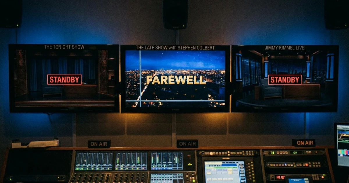 Fallon, Kimmel Go Dark for Colbert’s Last Late Show Night