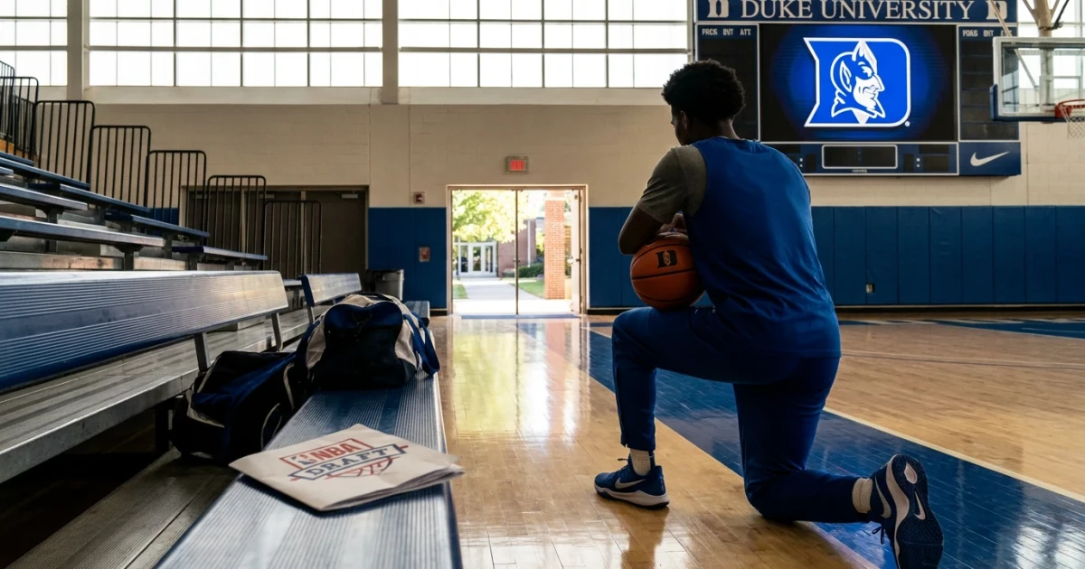 John Blackwell Picks Duke Over NBA Draft for 2026-27