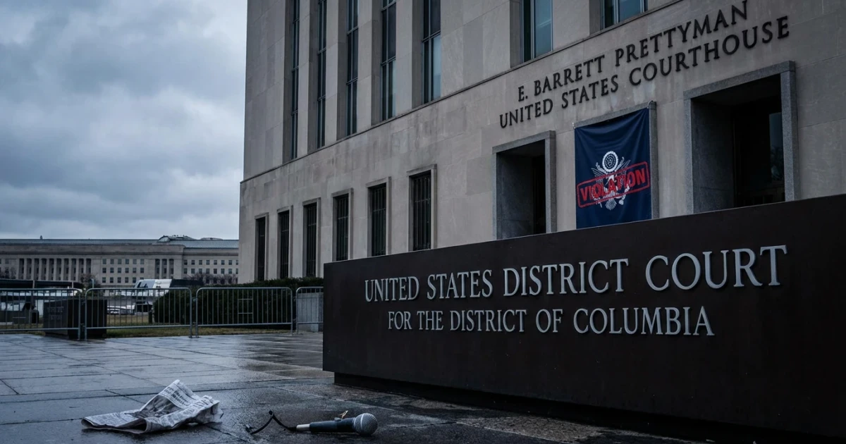 Judge Rules Pentagon Violated Court Order on Press Access