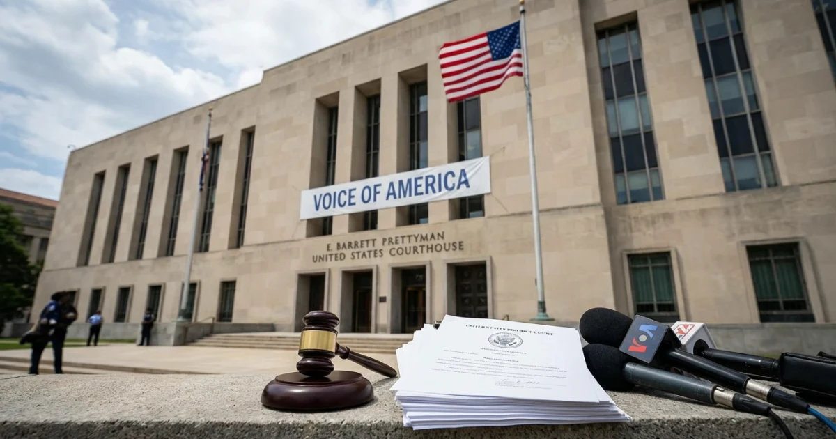 Judge Orders Voice of America to Reinstate 1,000 Employees