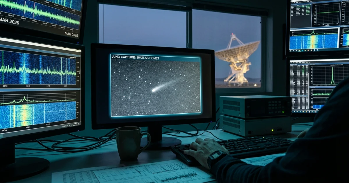 Juno Captures 3I/ATLAS, SETI Analyzes Data for Technosignatures