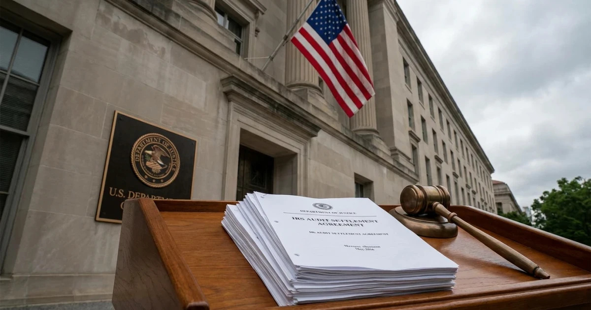 Justice Department Expands Trump Settlement to Tax Audits