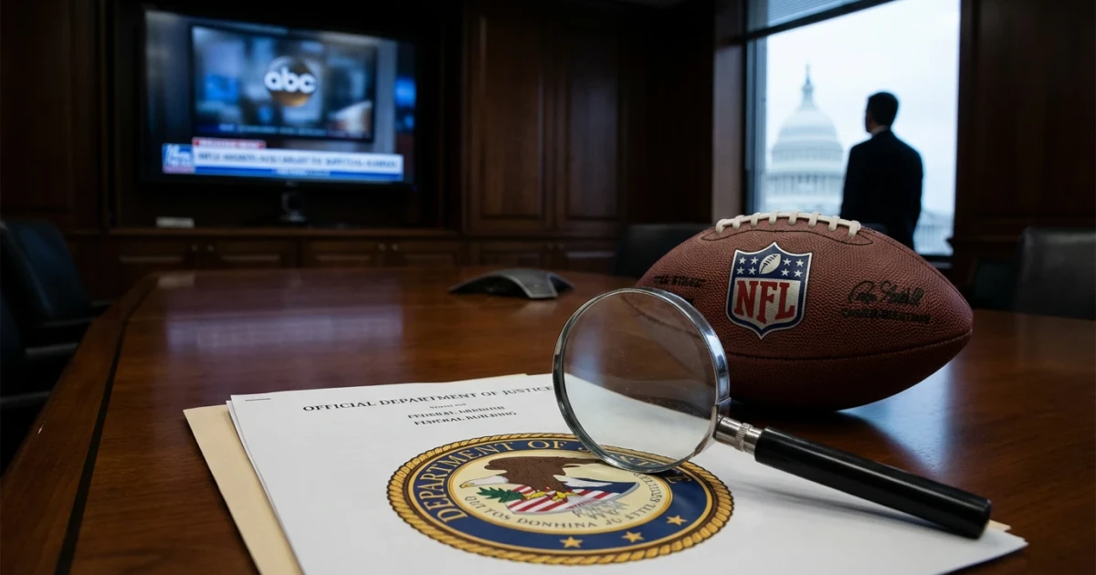 Justice Department Opens Antitrust Probe of NFL TV Deals