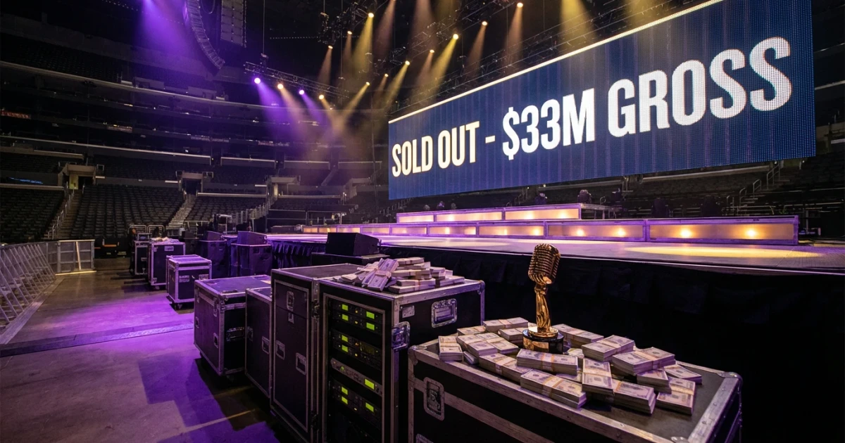 Kanye West’s Comeback Concerts Reportedly Gross $33 Million