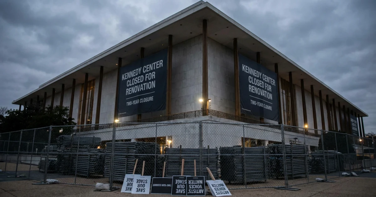 Kennedy Center Closing for 2 Years: Renovation Sparks Backlash