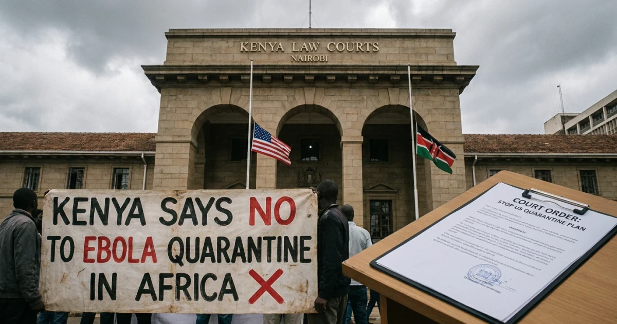 Kenyan Court Blocks US Ebola Quarantine Facility Plan