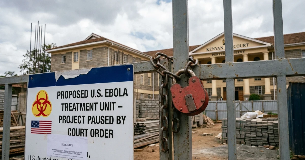 Kenyan Court Extends Block on U.S. Ebola Hospital Plan