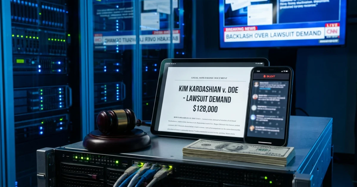 Kim Kardashian Faces Backlash for $128K Lawsuit Demand