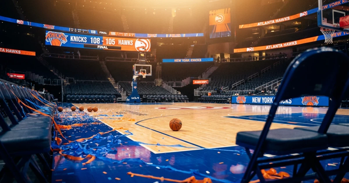 Knicks Secure 108-105 Win Over Hawks in Atlanta