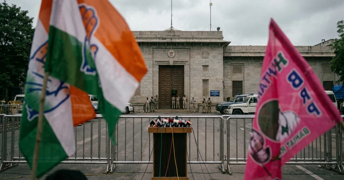 KTR Accuses Congress of Vendetta Over BRS Leader Arrest