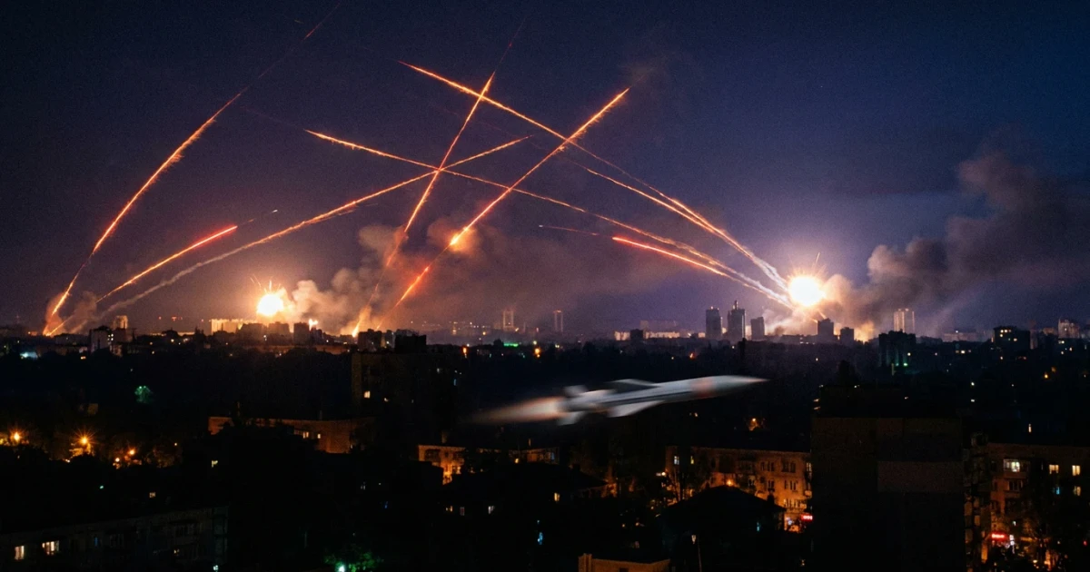 Russian Missile Barrage Strikes Kyiv, Uses Oreshnik
