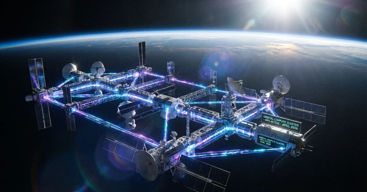 Largest Orbital Compute Cluster Starts Commercial Operations