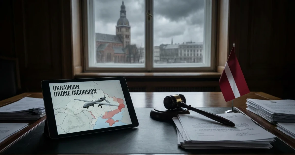 Latvian Government Falls Over Drone Security Dispute