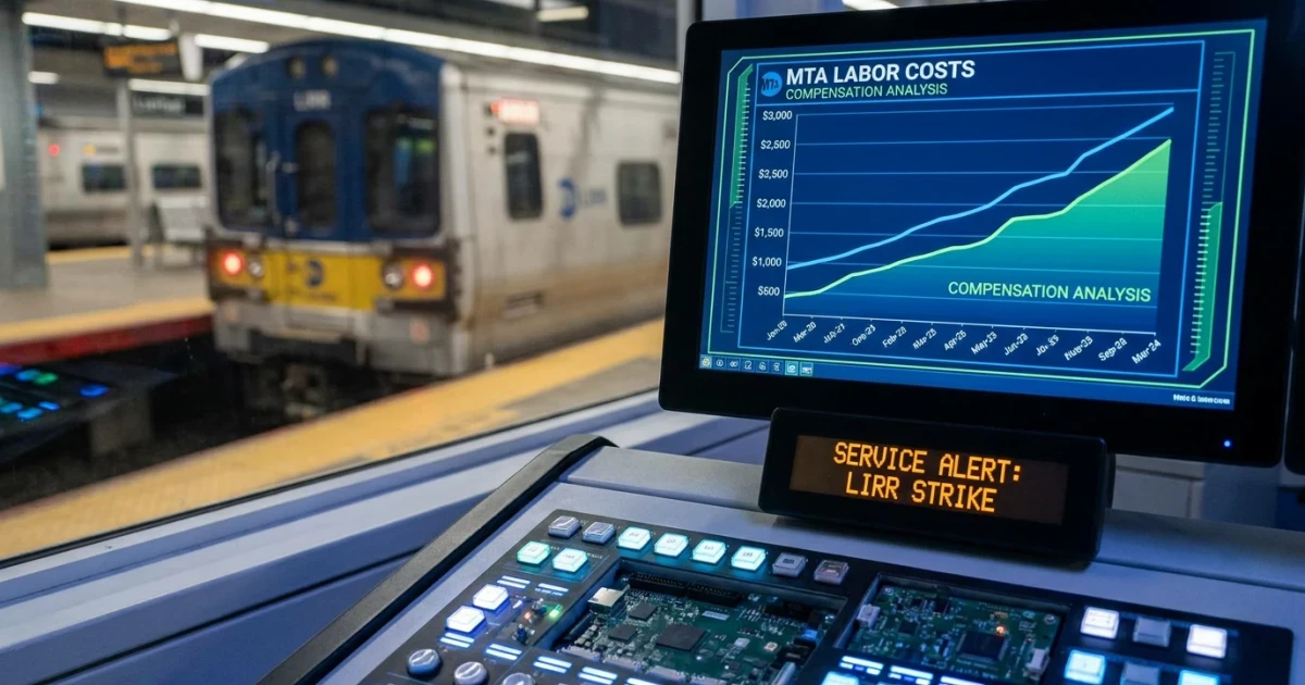 LIRR Strike Spotlights MTA Workforce Compensation