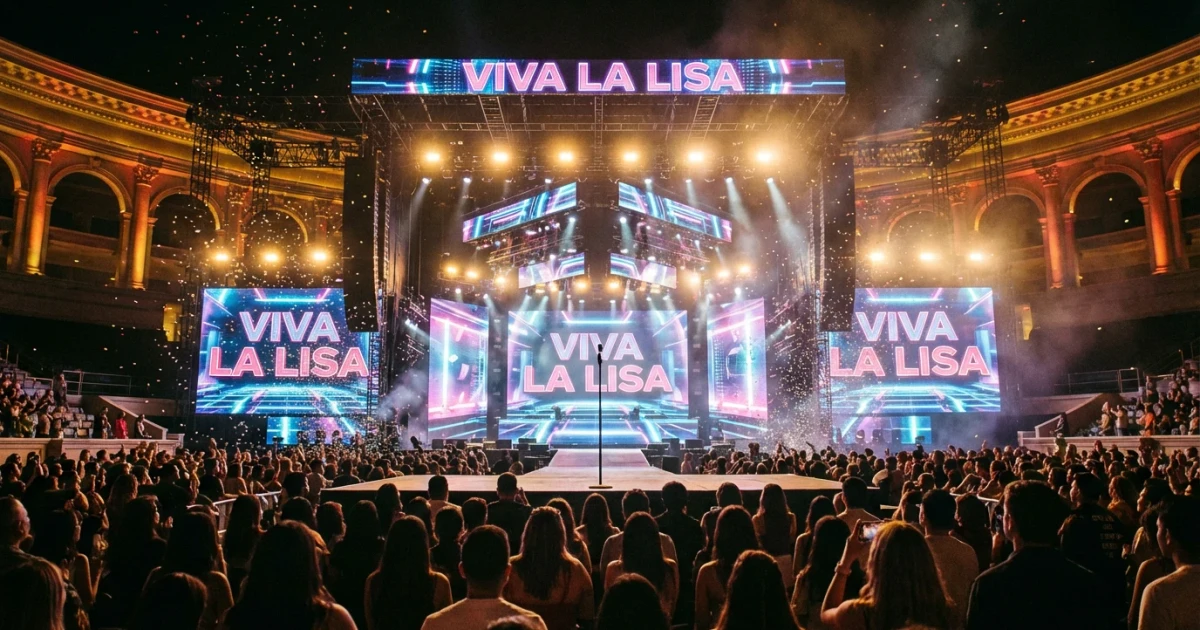 Lisa Sets Landmark K-pop Residency on Las Vegas Strip