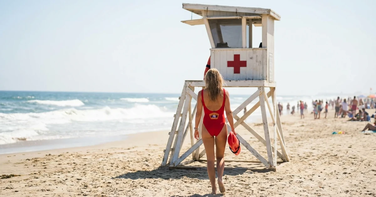 Livvy Dunne Shares Baywatch-Themed Photo, Sparks Fan Buzz