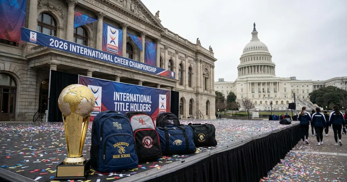 High School Cheer Team Wins 2026 International Title