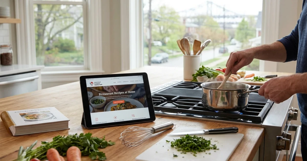 Louisville Chef Launches Website for Restaurant Recipes