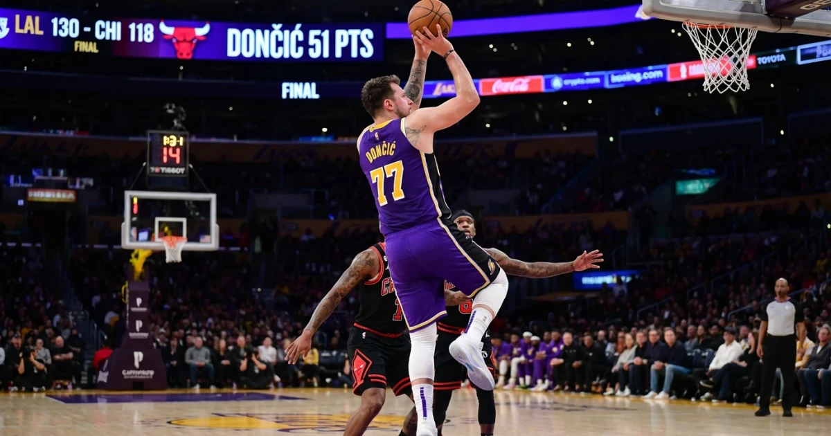 Luka Dončić Scores 51 Points in Lakers Win Over Bulls | The Sheffield Press