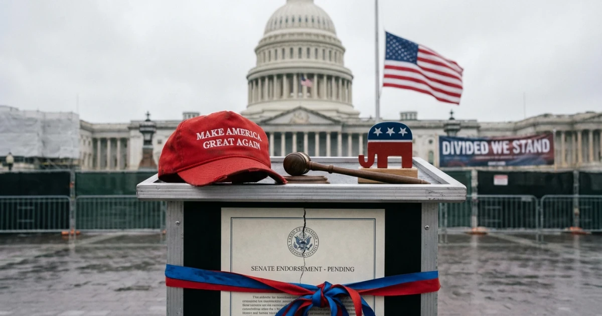 MAGA Division Delays Trump Endorsement in Key Senate Race