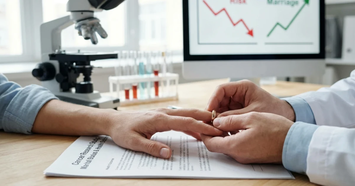 Marriage Status May Lower Cancer Risk, Study Shows