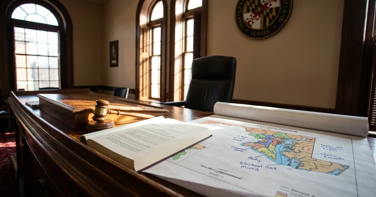 Maryland Senate President Considers Special Redistricting Session