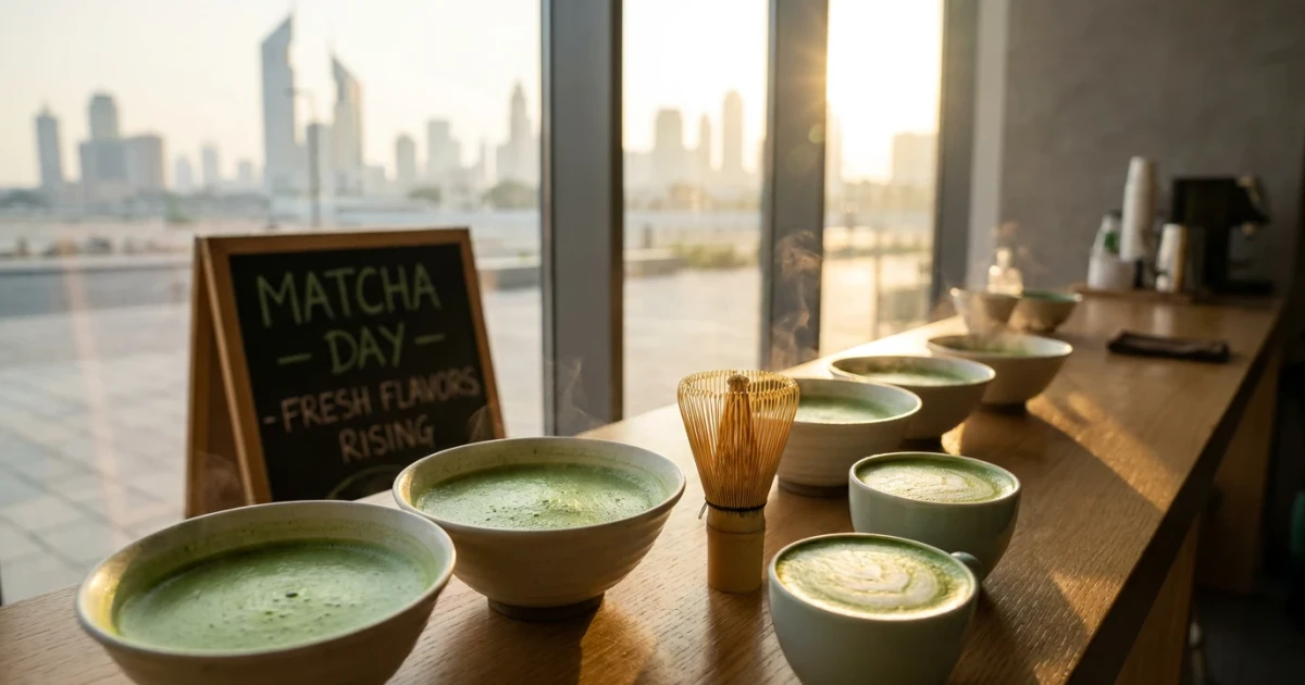 Matcha Day Highlights UAE’s Growing Café Culture
