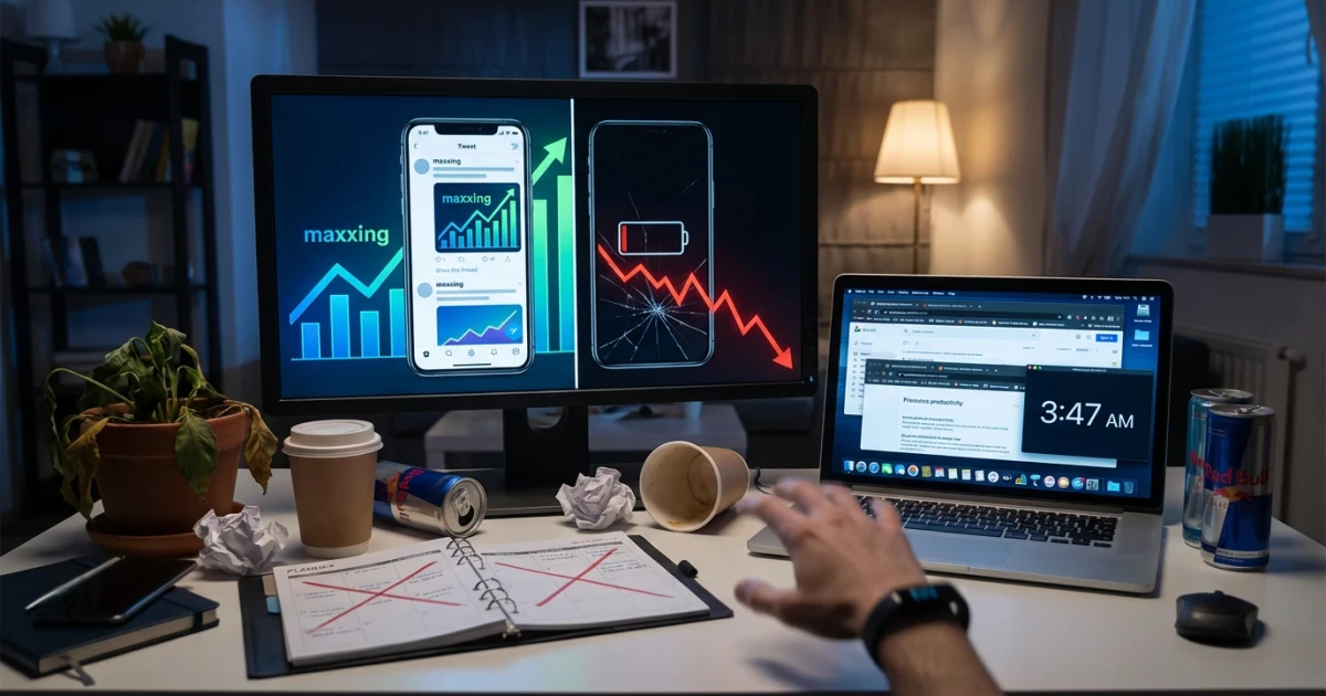 Maxxing: Social Media Trend Drives Self-Optimization and Burnout