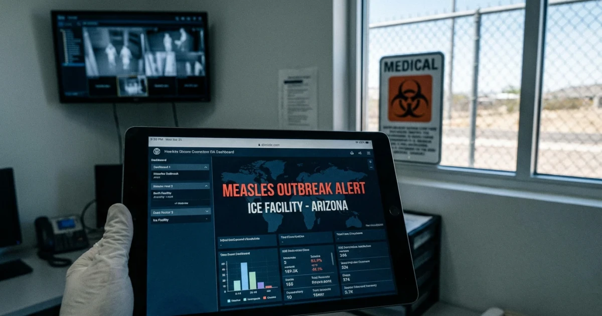 Measles Confirmed at Arizona ICE Facility Raises Health Concerns