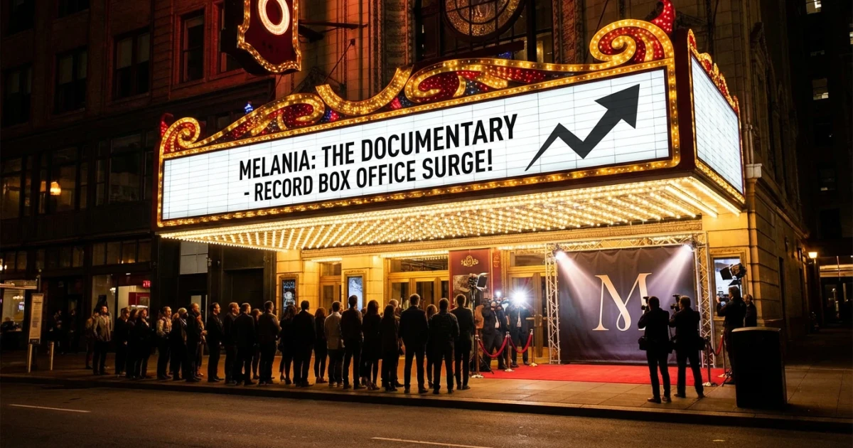 ‘Melania’ Documentary’s Box Office Success Reflects Political Interest