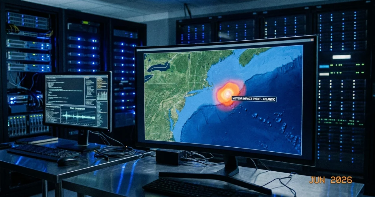 Meteor Explosion Over Massachusetts Measured at 300-Ton TNT