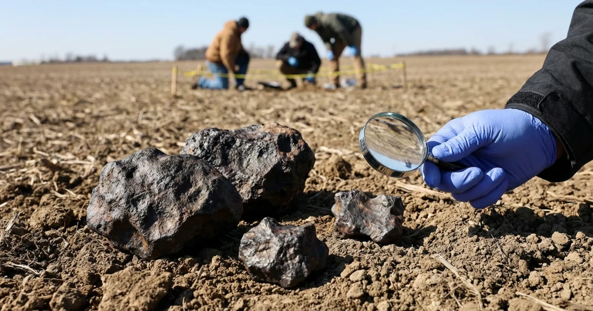 Meteorite Fragments Draw Crowds to Ohio After Fireball