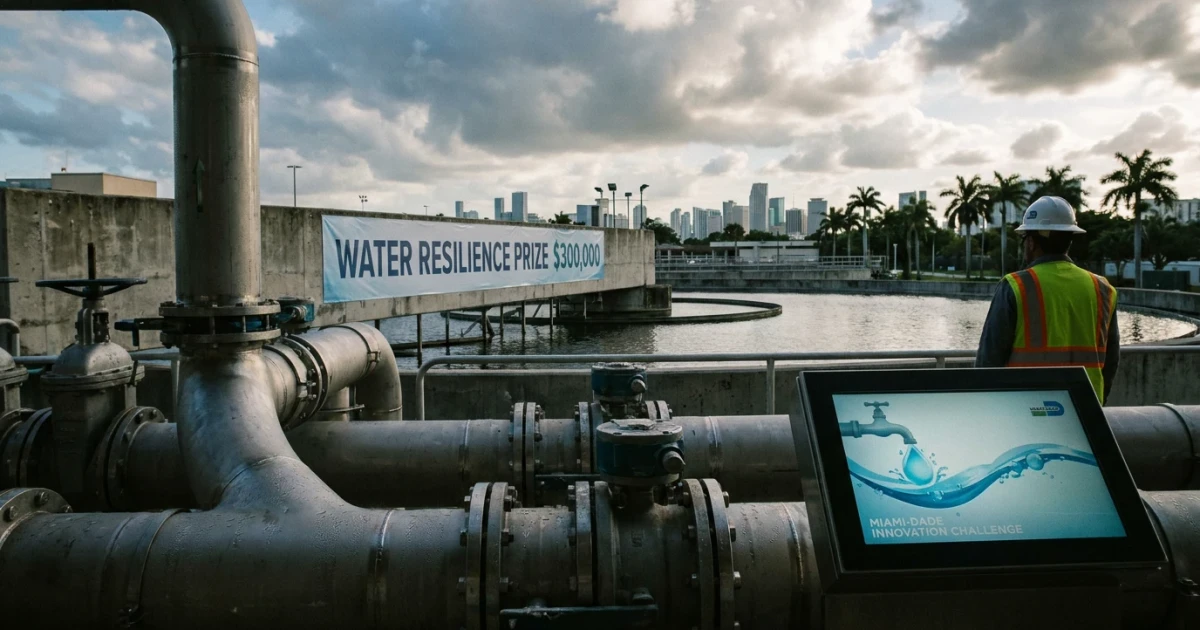 Miami-Dade Launches $300,000 Water Innovation Challenge