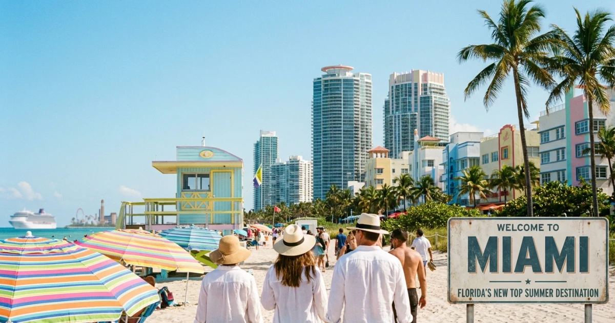 Miami Joins Orlando, Tampa as Top Florida Destinations