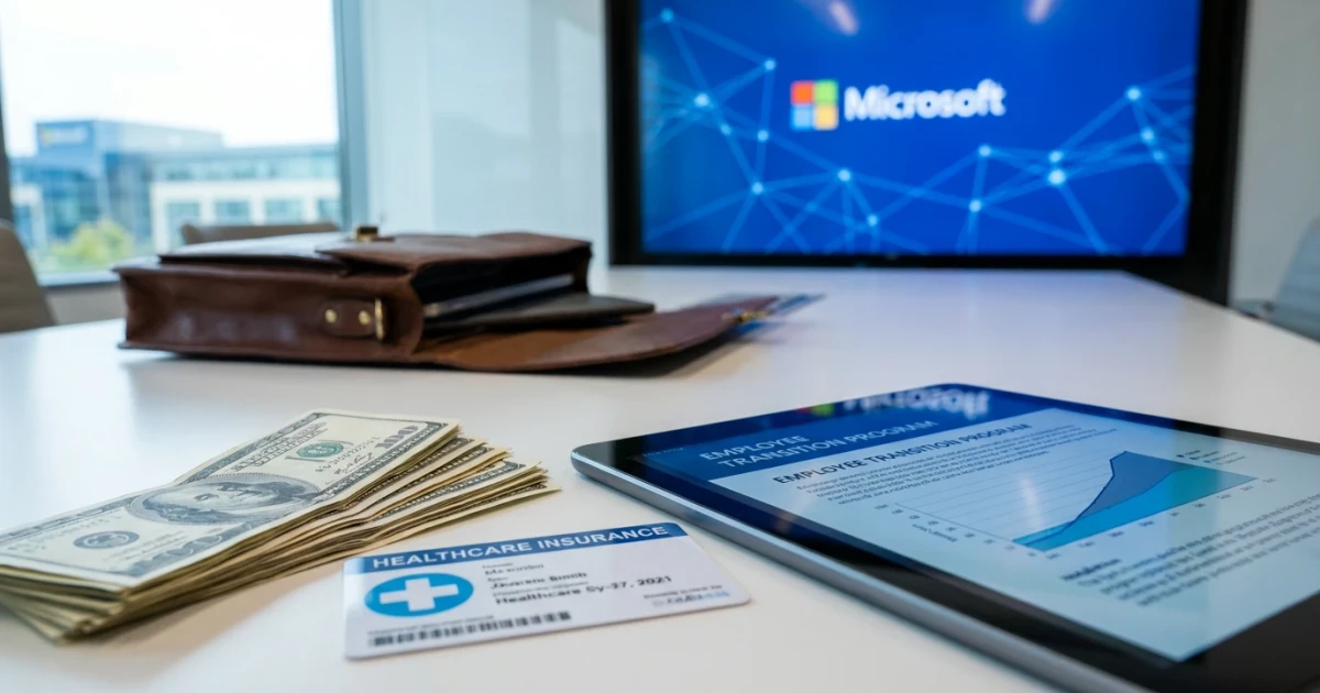 Microsoft Buyout Program Includes Cash and Healthcare Benefits