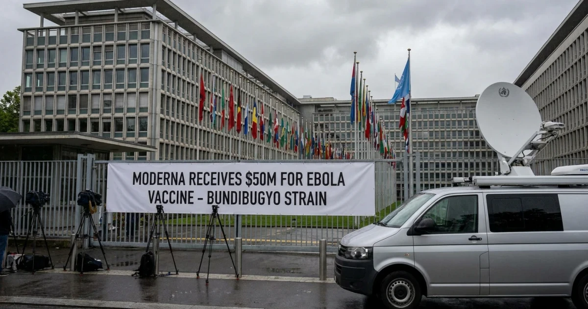Moderna Gets $50 Million for Bundibugyo Ebola Vaccine